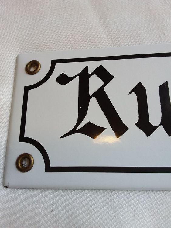 Ecriteaux: Emailschild Kurfürstendamm in alter Schrift – D'occasion à Zürich par sanwit 5