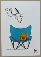 KeC: Snoopy “My Butterfly Chair”, signiert 3/20