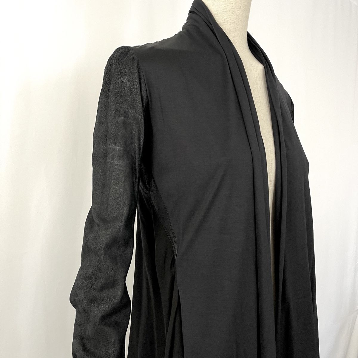 Rick Owens Giacche: RICK OWENS Leather and Silk Cardigan – Nuovo (secondo la descrizione) da Emmen venduto da Avviivva_Com2023 3