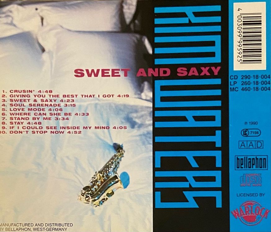 Jazz CD Kim Waters - Sweet and Saxy | Kaufen auf Ricardo