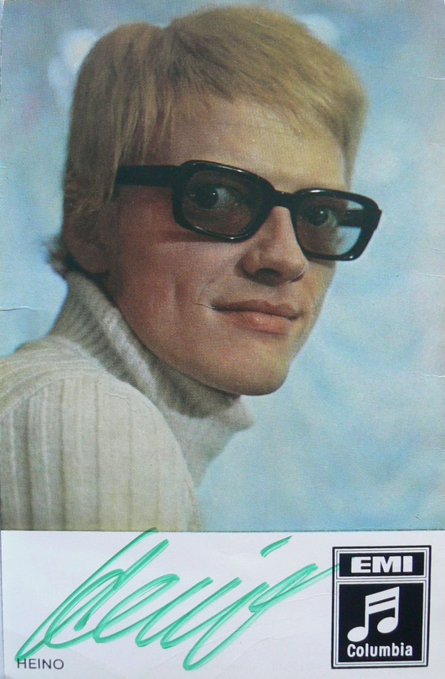 Autografi: Heino (1938) Sänger - Autogramm – Usato da Dietikon venduto da cyranos.ch
