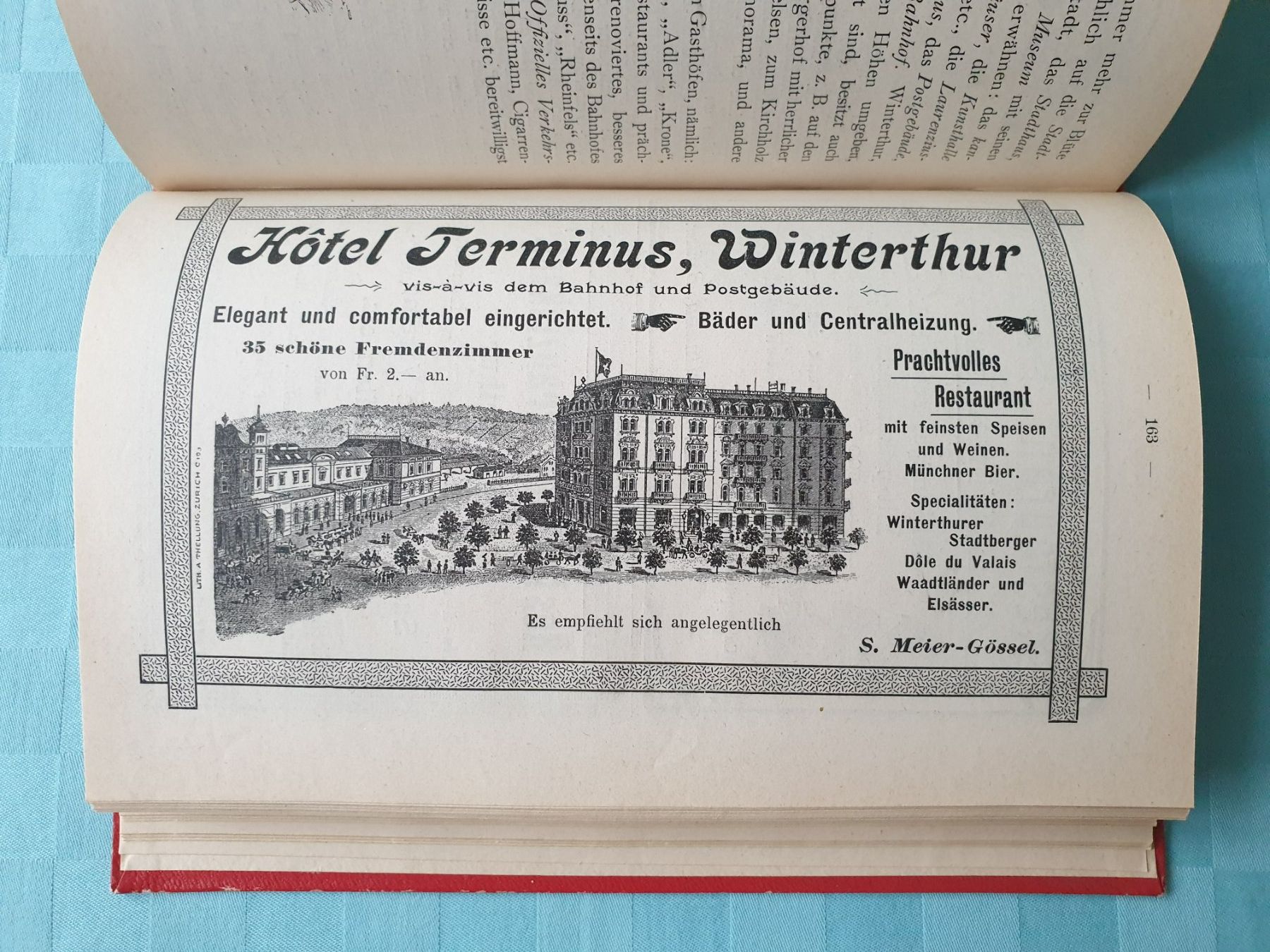 Libri: Antikes Buch Ostschweizerischer Fremdenführer 1903 – Usato da Mörschwil venduto da spirspi 7