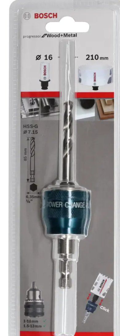 Bosch Tutti gli attrezzi: BOSCH Power Change Plus 2608594253 – Nuovo e nell'imballaggio originale da Koppigen venduto da Bracher_Mail-House