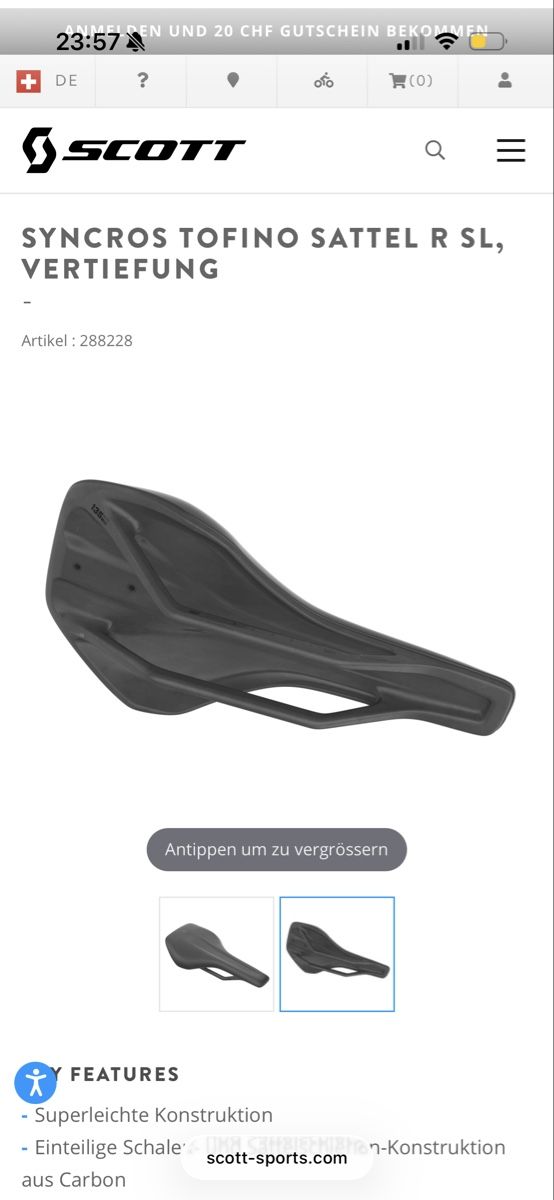 Syncros Ersatzteile: Syncros Tofino R SL Sattel – Gebraucht aus Lachen SZ von A3MT7 1