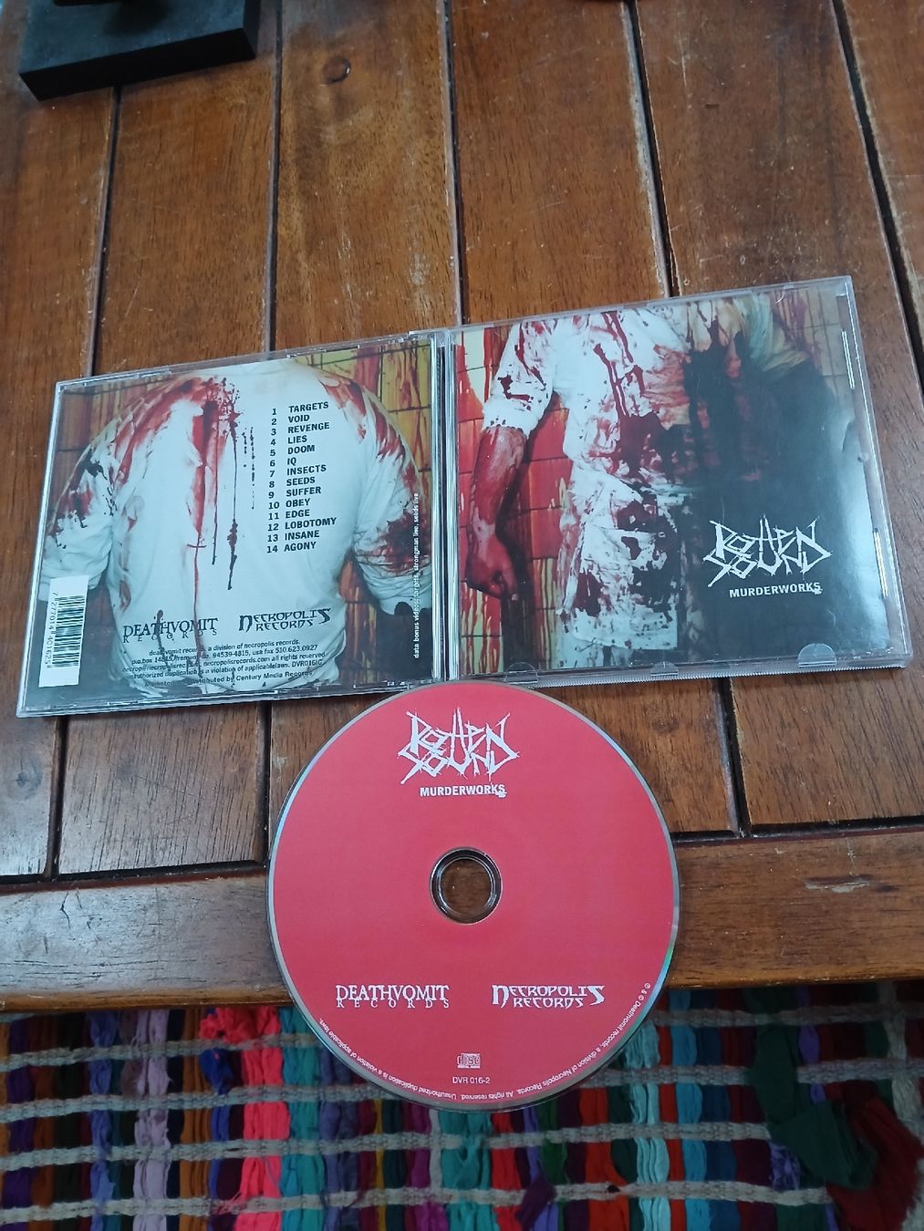 CD: rotten sound - murder... – Usato da St-Cergue venduto da VeganWarrior