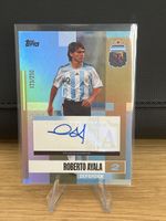 Roberto Ayala Auto /250 Topps Argentina 2024