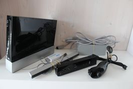 Nintendo Wii schwarz / Zubehör / HDMI / Motion Plus