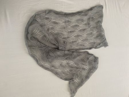 Hallstuch, handgestrickt