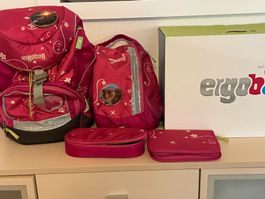 ERGOBAG Schulranzen Set, Pink