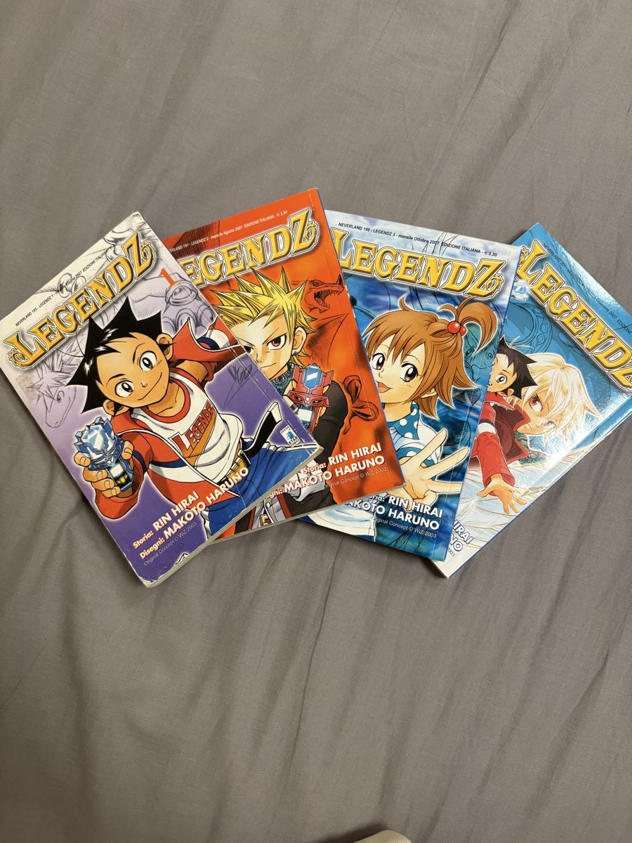 Fumetti: Manga Legendz Vol. 1-4 – Usato da Massagno venduto da ZeMa