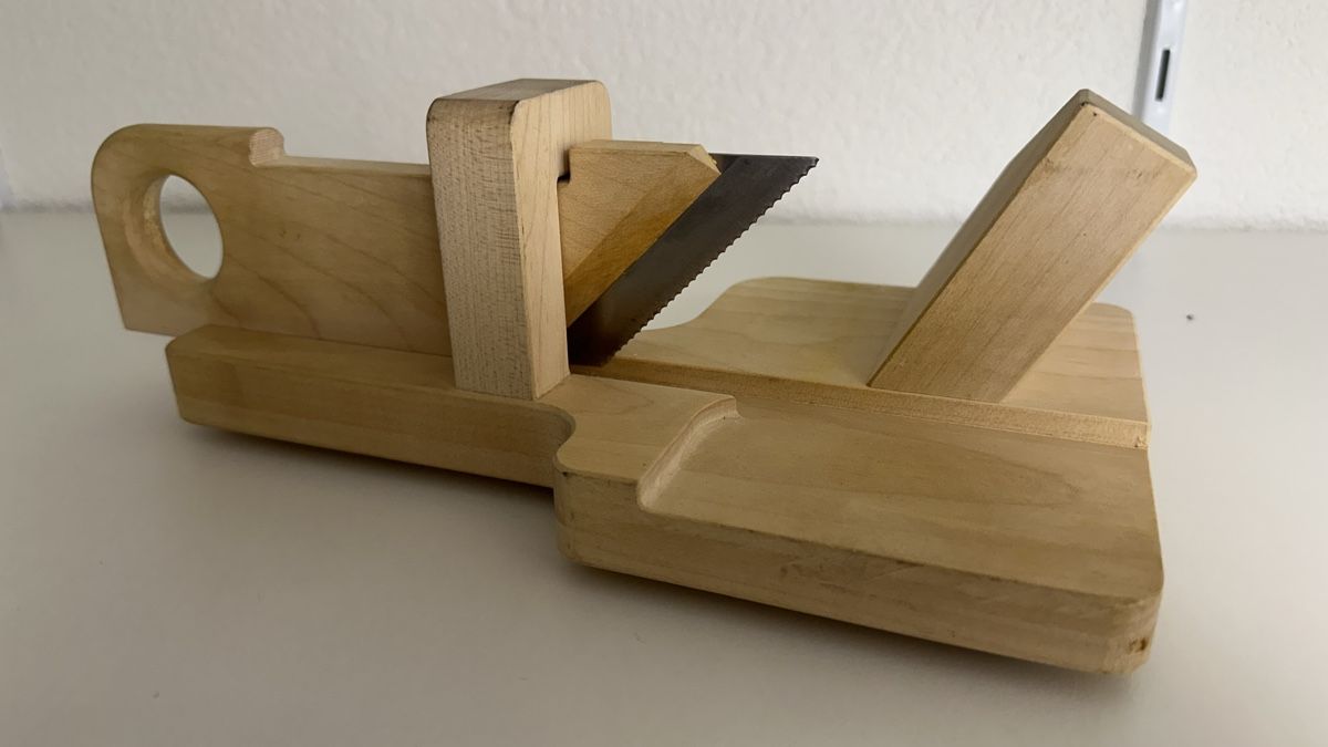 Elettrodomestici da cucina: Wurst-Hobel-Schneider aus Holz – Nuovo (secondo la descrizione) da Krauchthal venduto da Kiddy32 2