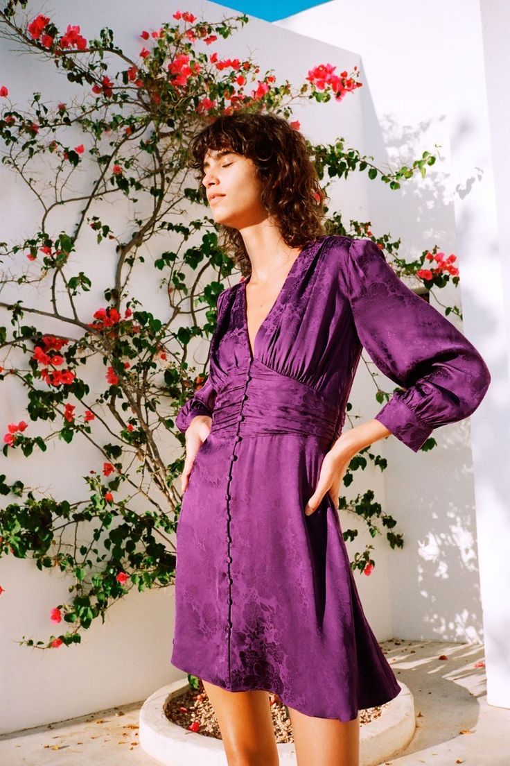 Zara Vestiti: Vestito Zara viola  – Usato da Bellinzona venduto da aga_mm8m 4