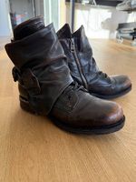 Vintage Lederstiefel A.S.98 braun