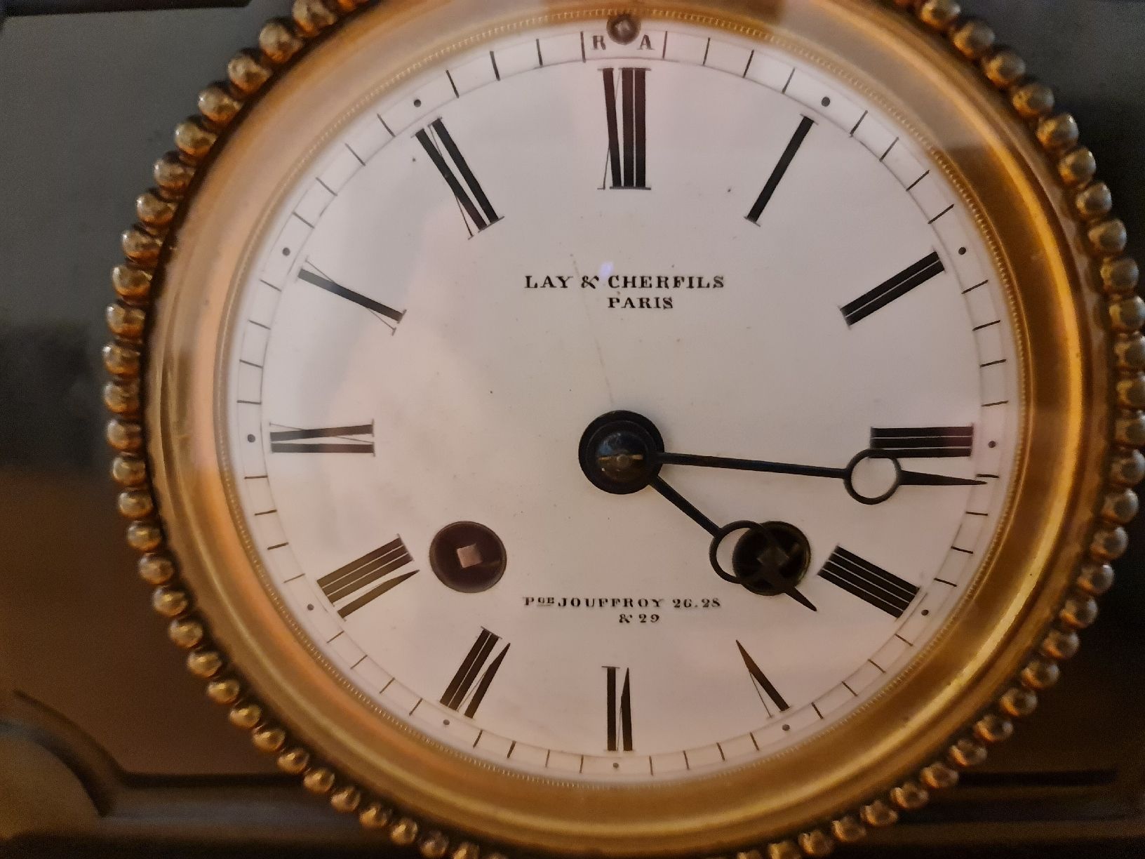 Orologi da terra & Orologi da parete: Tischuhr: Lay & Cherfils – Usato da Basel venduto da Bafidu 1