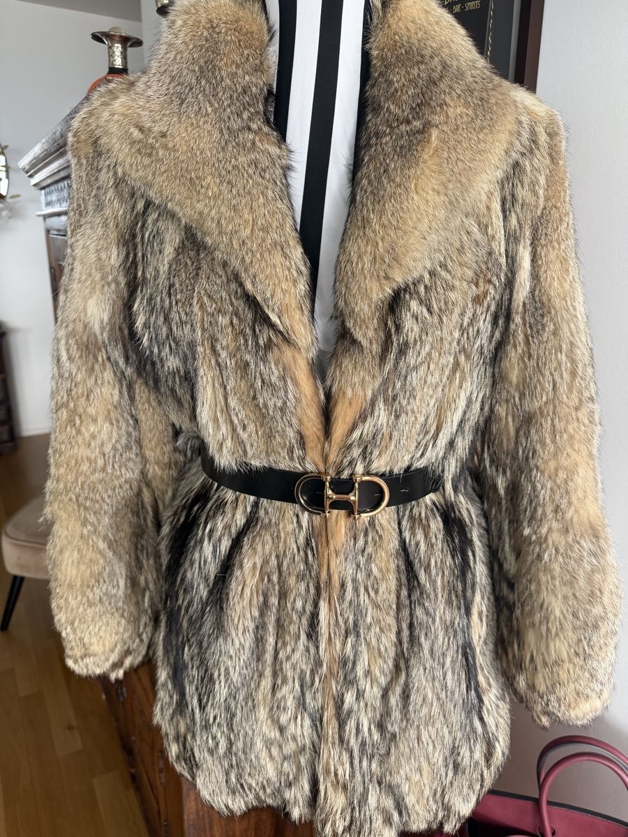 Giacche: Fuchspelz Jacke Gr.38/S-M Blaufuchs – Usato da Meggen venduto da con_5djh