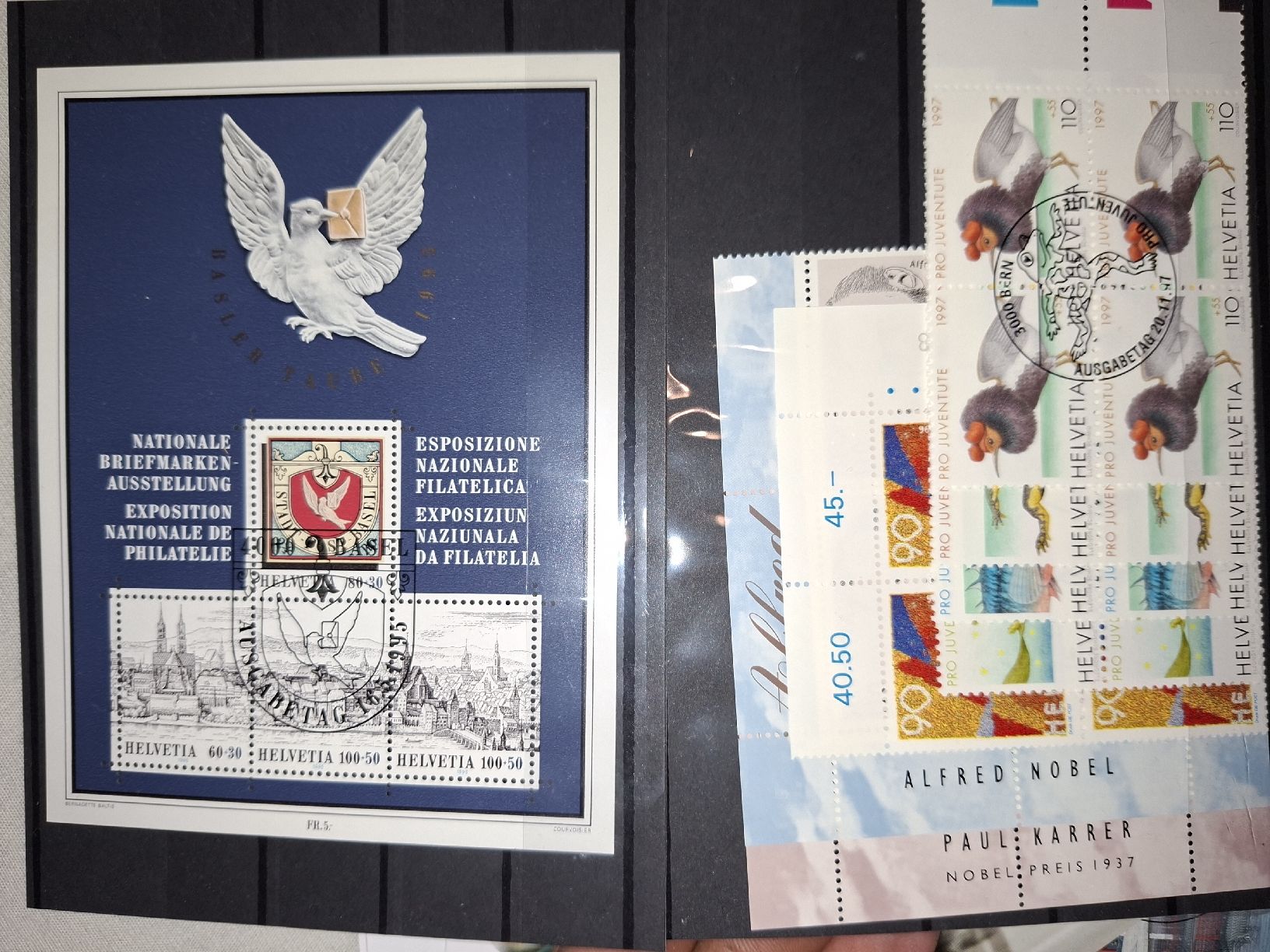 Tutti i francobolli: Lor 4er Blocks Werbemarken – Usato da Balgach venduto da SIMEON27 1