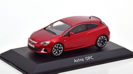 Opel Astra J OPC 2012-2018 dunkelrot met.  1:43 von MotorArt