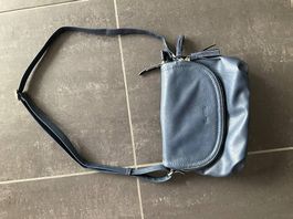 Borsa a tracolla blu Tom Tailor - come nuova! Autunno