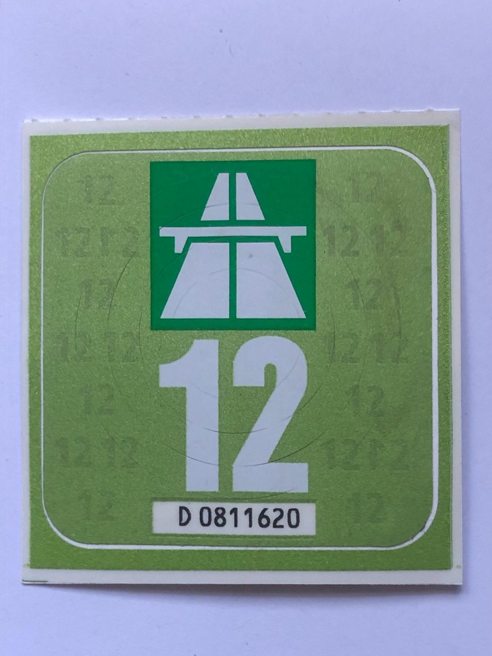 Vignette autostradali: Autobahnvignette 2012 – Usato da Ganterschwil venduto da ganterb