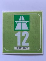 Autobahnvignette 2012