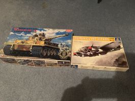 Tiger 1 und Heinkel he 111 h6 Bausatz
