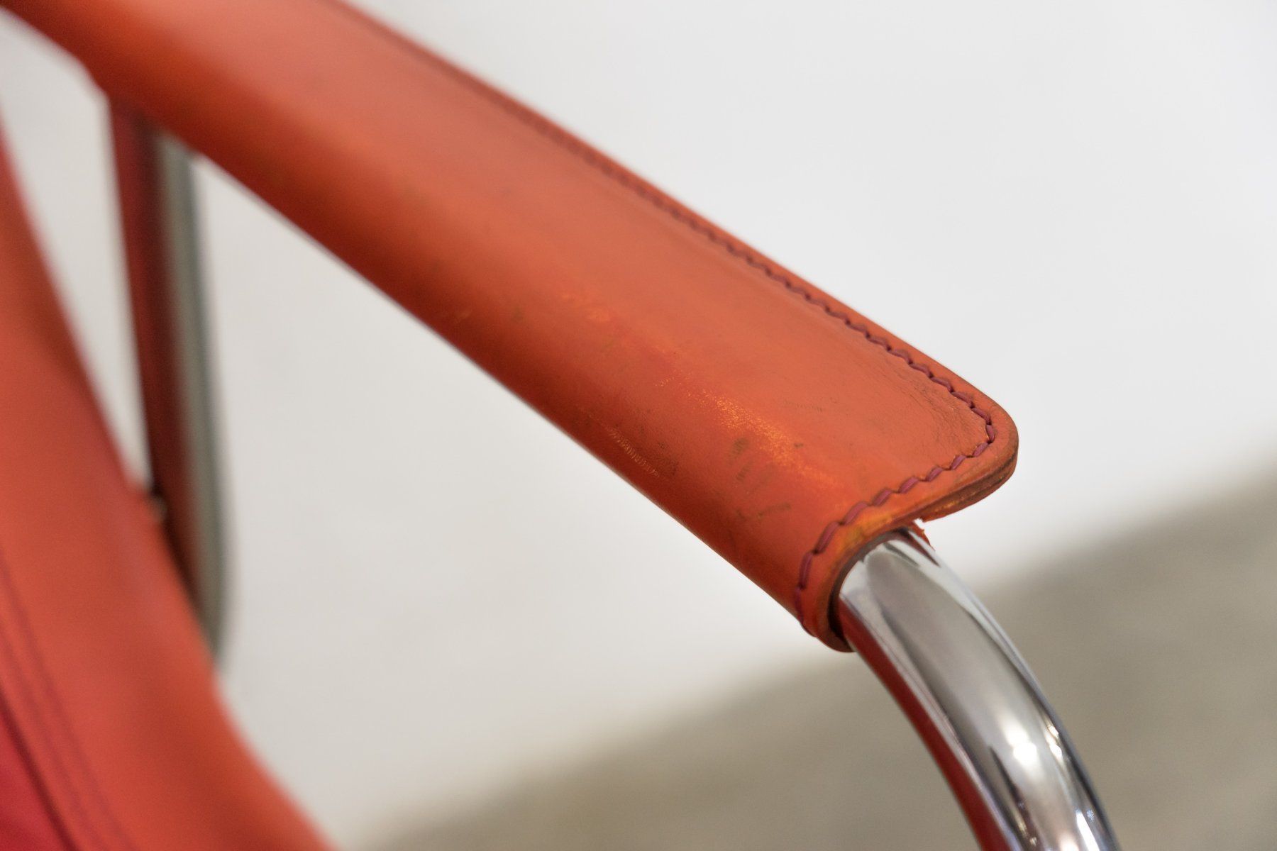 Strässle Sessel: Strässle Eichenberger Sessel Leder Rot - Lieferung möglich – Gebraucht aus Schaffhausen von Studio-Ara 6