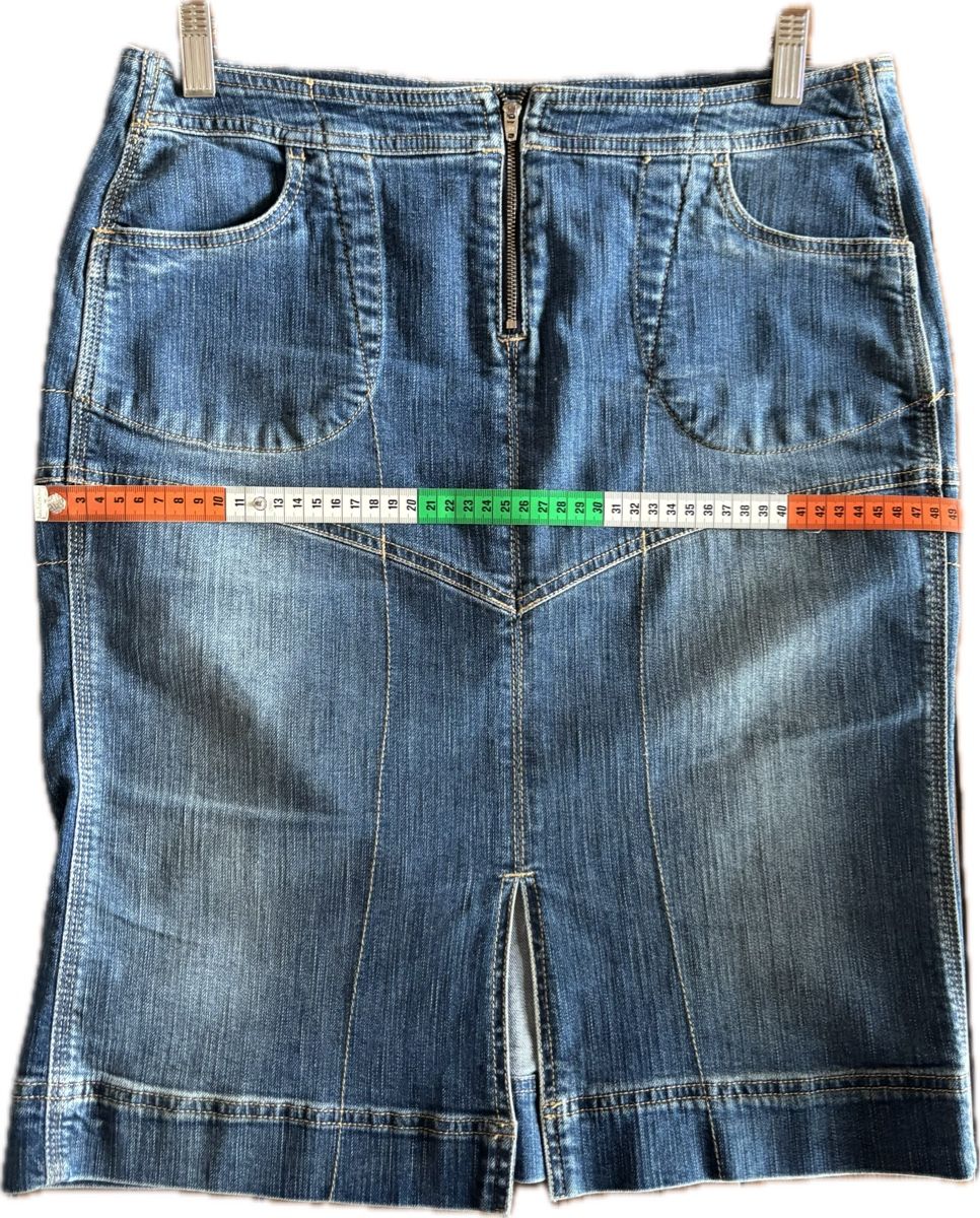Marella Gonne: Jupe en jeans Marella, Taille 42 – Nuovo (secondo la descrizione) da Dotzigen venduto da SecondHandGems 3