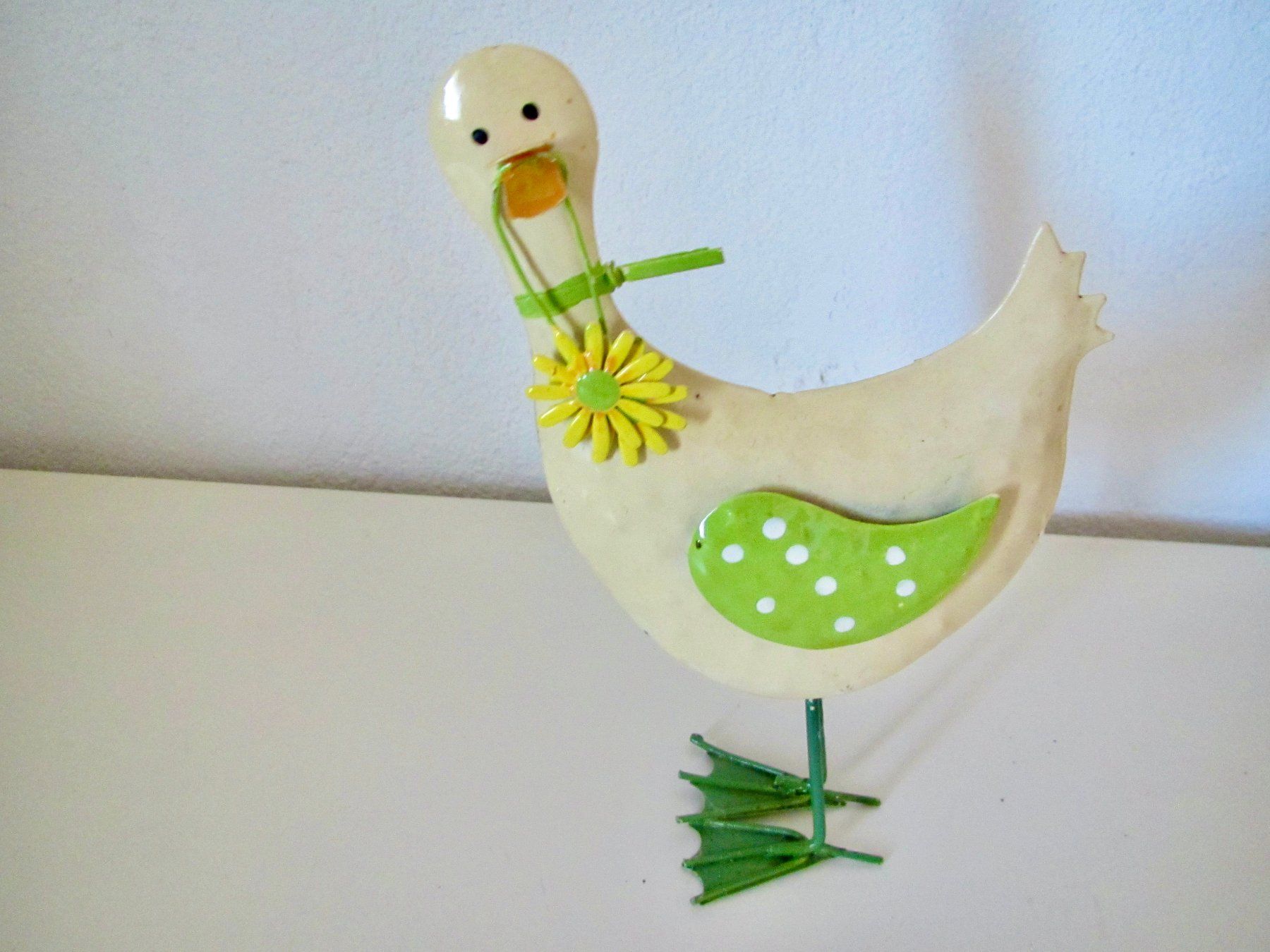 Tutte le decorazioni: HIBOU ET CANARD EN METAL – Nuovo (secondo la descrizione) da Murten venduto da Selliot 3