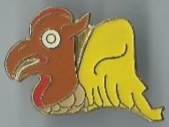 Vogel Cartoon, Pin