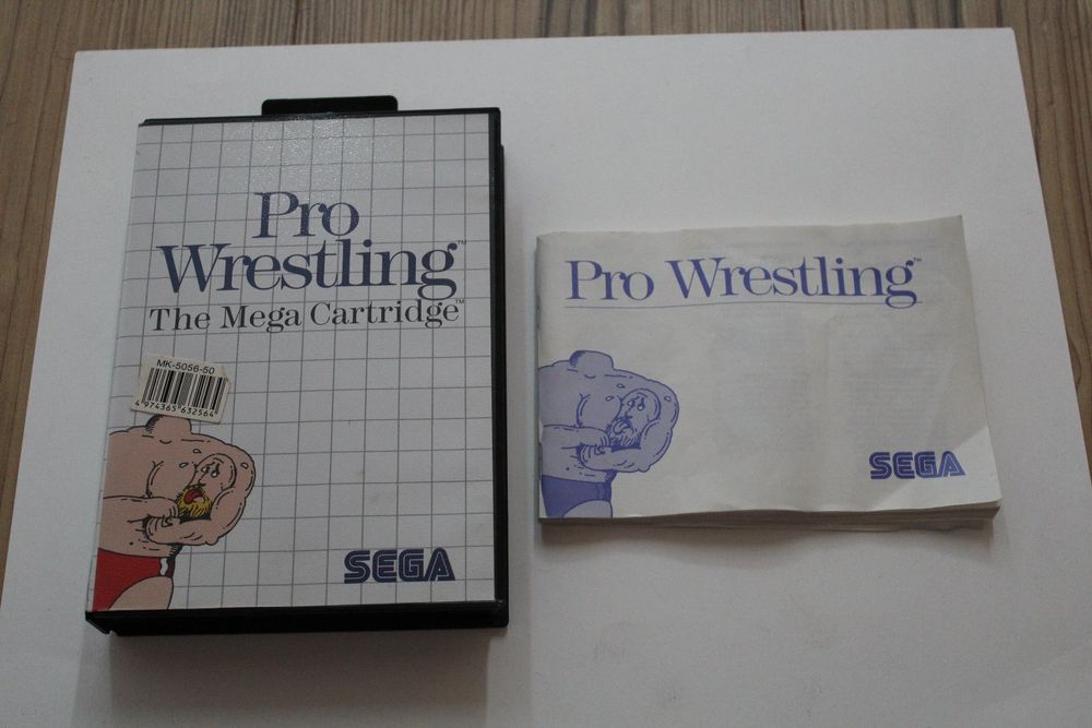 Cartouche Pro Wrestling – Sega Master System – PAL – Bon état – Cartouche Seule