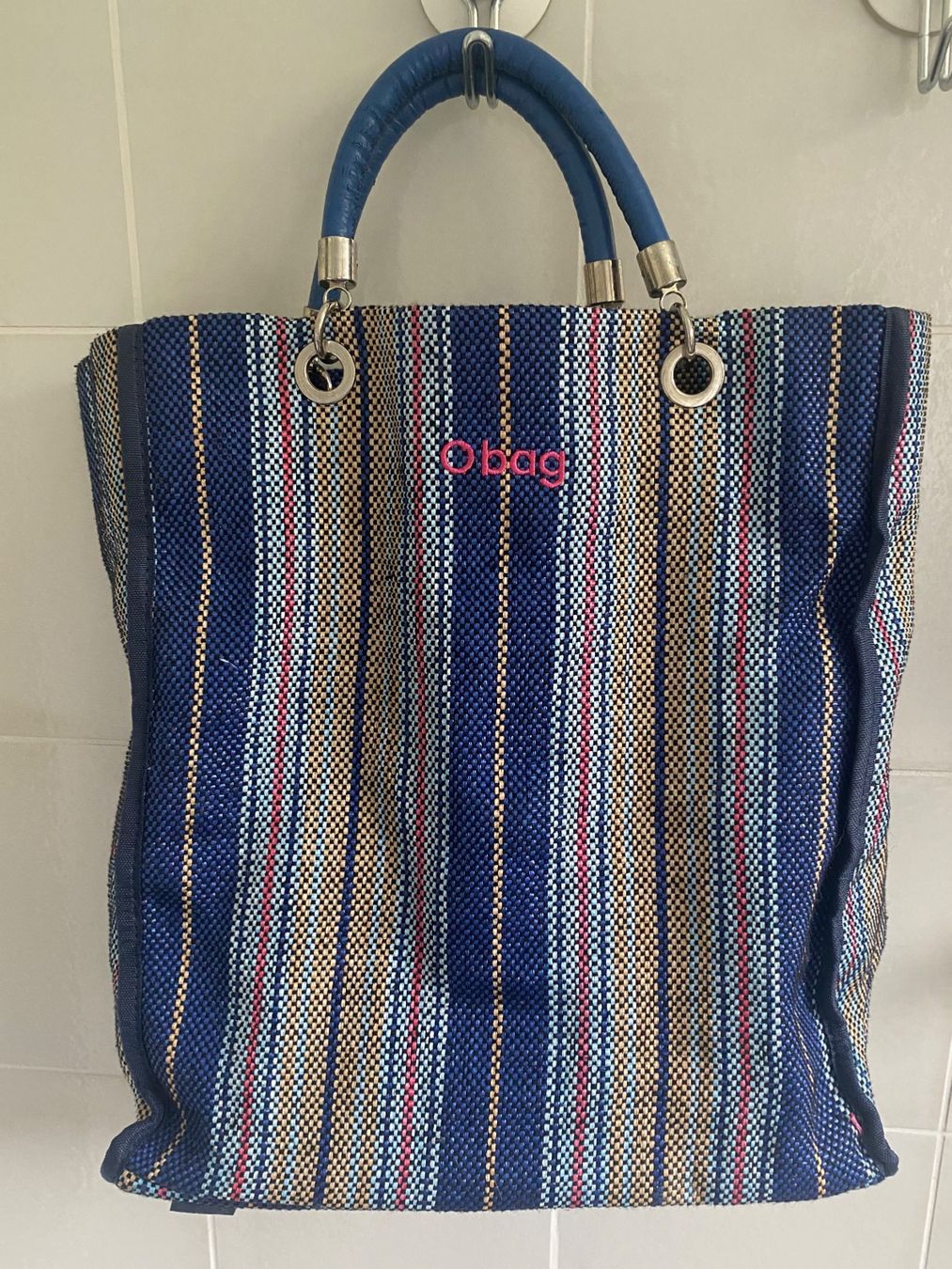 Obag Borse: Original O BAG Einkaufstasche Shopper - Kobalt – Usato da Besazio venduto da BagCycle 1