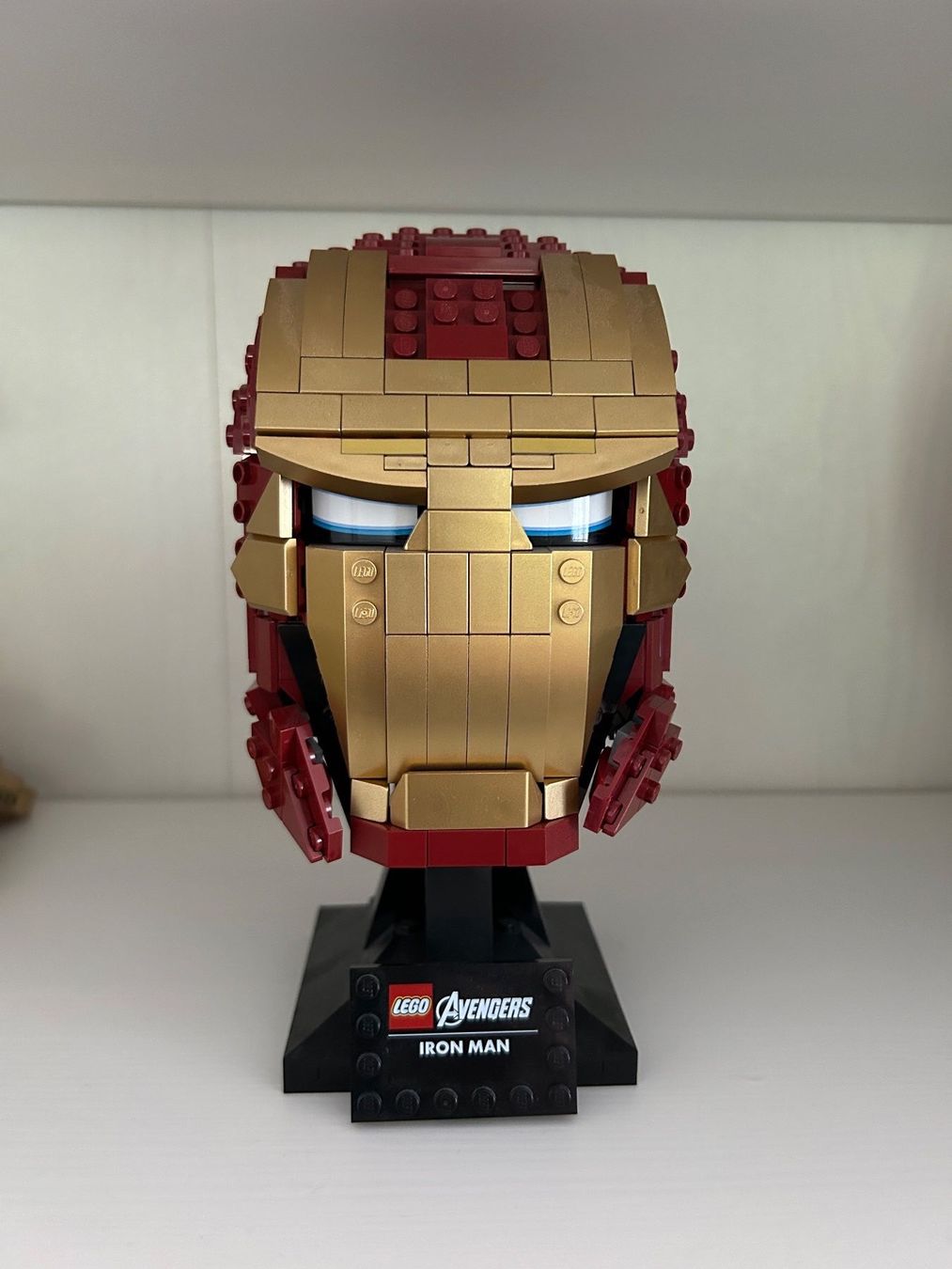 Lego Statuette: Lego Iron Man Helm – Usato da Konolfingen venduto da SaZau 1