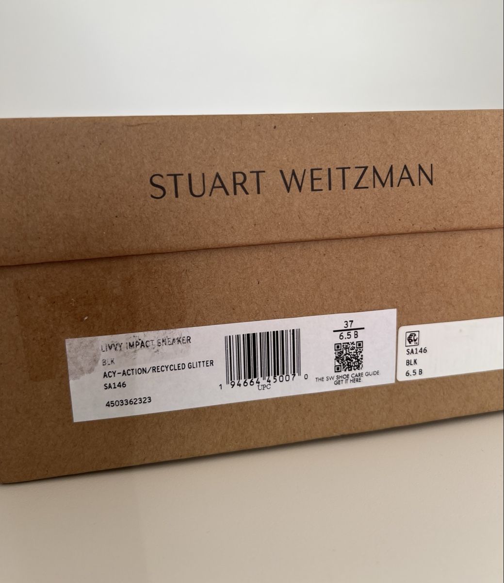 Stuart Weitzman Scarpe da donna: Stuart Weitzman Sneaker mit Glitzer, Grösse 37, Neu! – Nuovo e nell'imballaggio originale da Bergdietikon venduto da pinkerton13 8