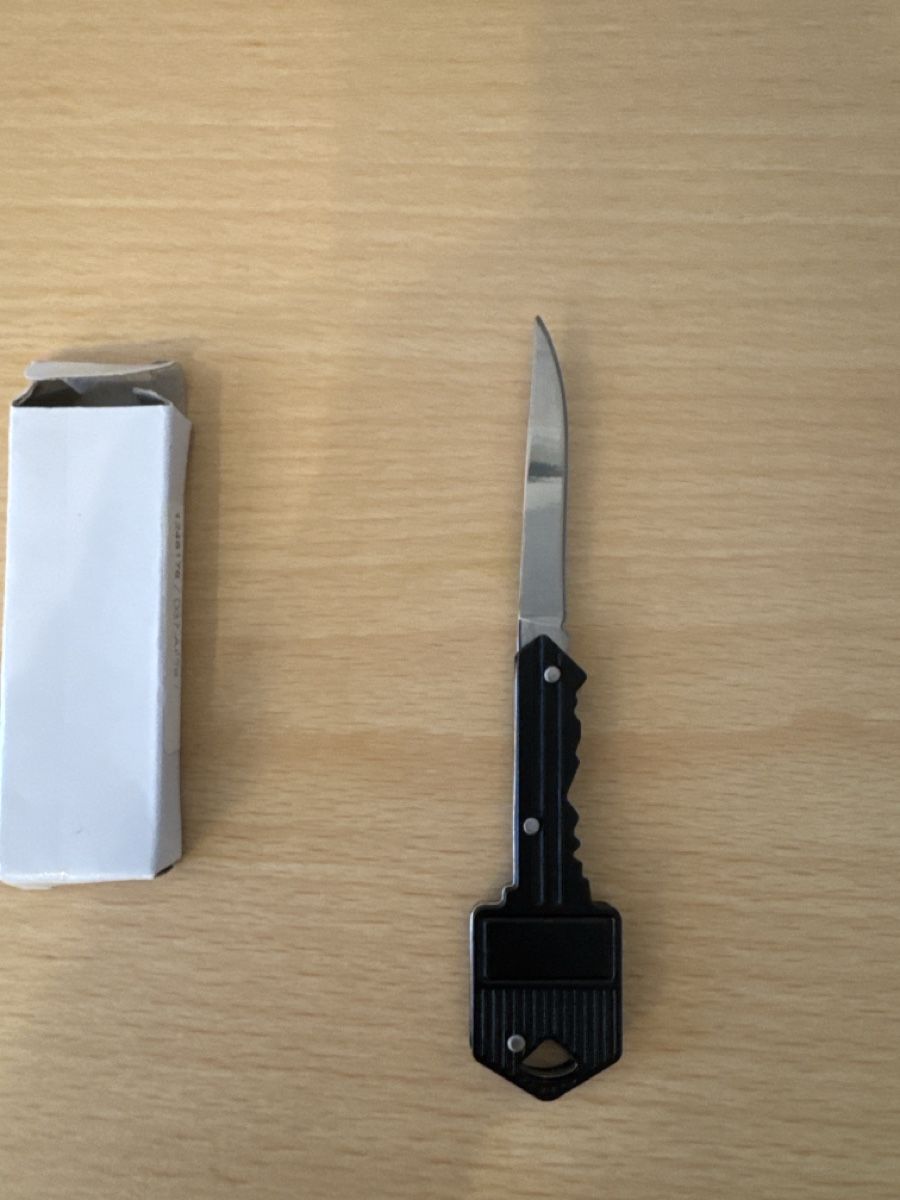 Coltelli tascabile: Schlüssel Taschenmesser Mini Schwarz – Nuovo (secondo la descrizione) da Au/Zh venduto da BuwBuw94 1