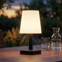 Solar Tischleuchte CASANDRA Tischlampe Solarleuchte