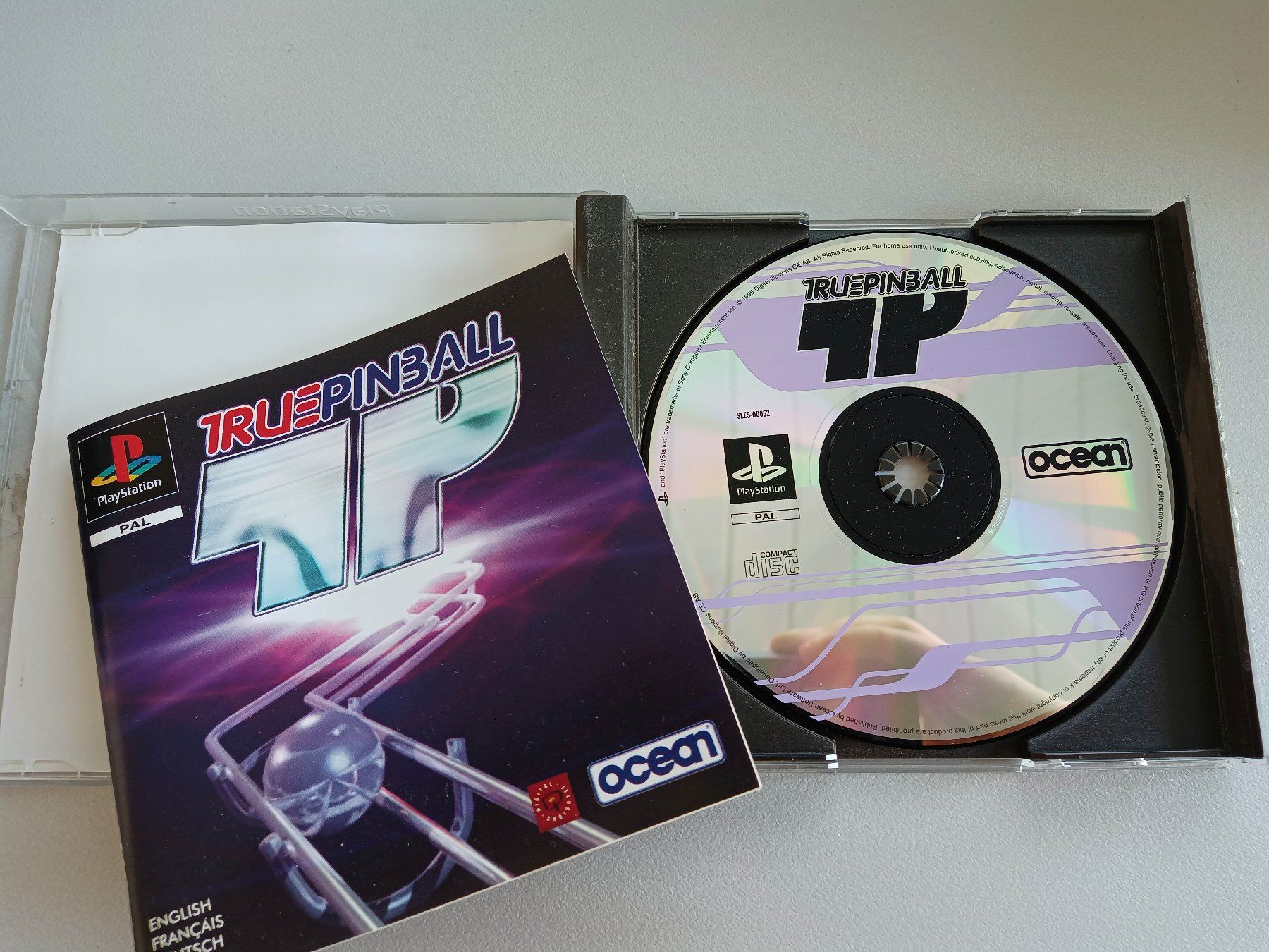 Sony Giochi: True Pinball - PS1 – Usato da Altstätten SG venduto da GGsGameshop 1