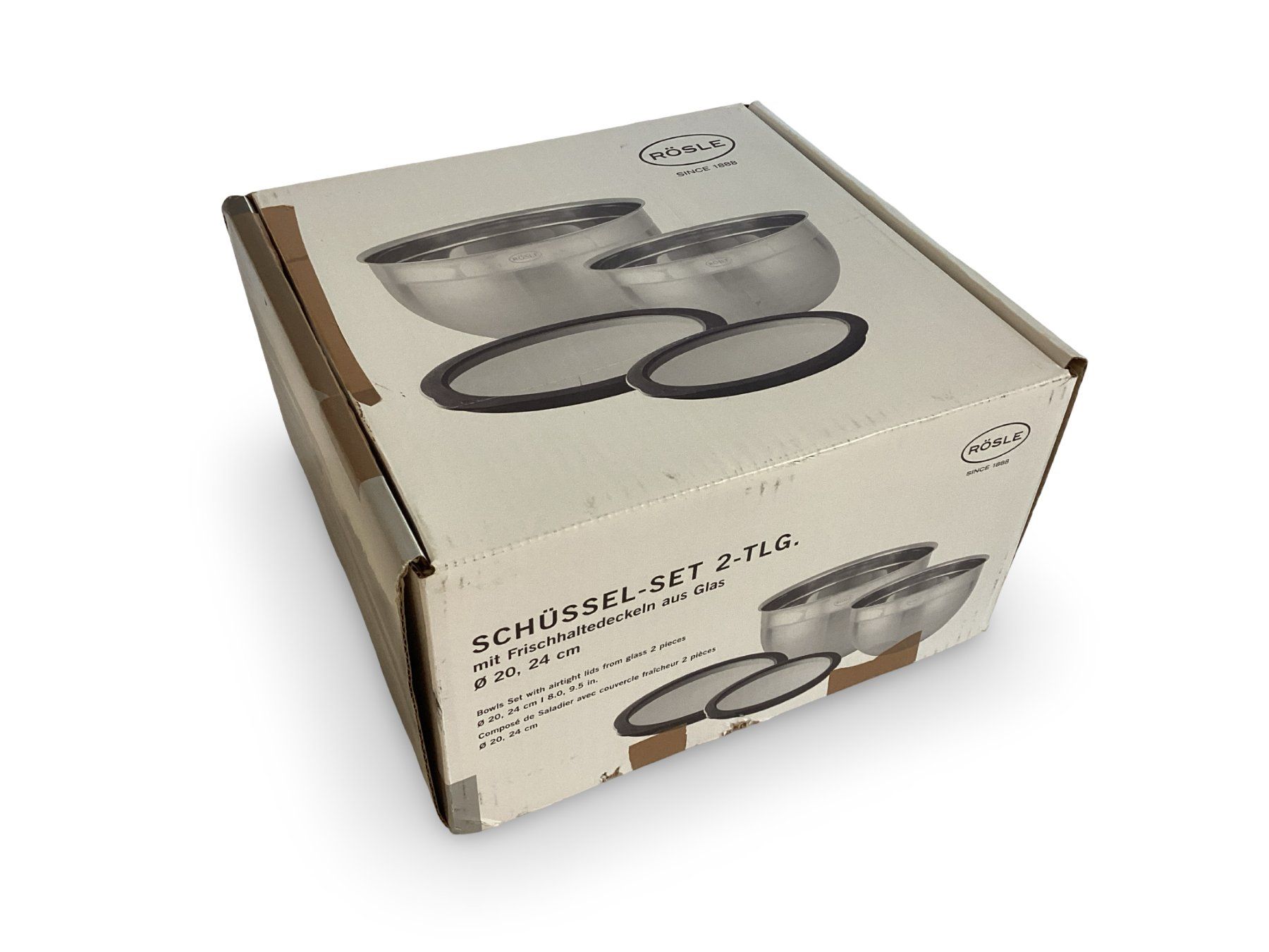 Rösle Schalen: RÖSLE Schüssel-Set, 2-teilig – Neu (gemäss Beschreibung) aus Zürich von Restwert_Zuerich 8