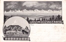Bözingenberg BE // 1906 Litho Kurhaus