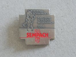 Abzeichen Gedenk Schwingfest Schwingen Sempach LU 1986