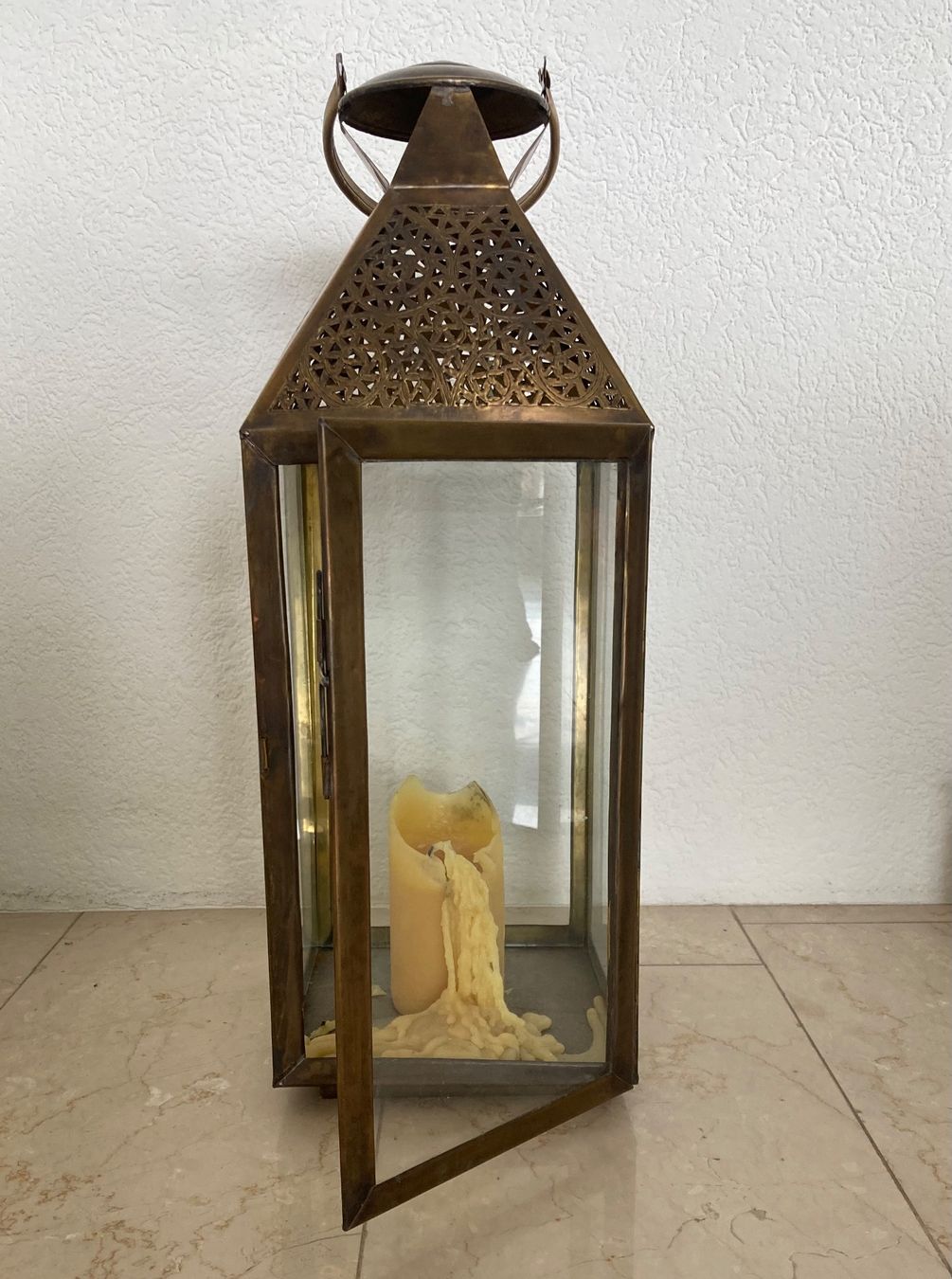Lanterne: Windlicht Metall orientalisch – Usato da Hurden venduto da Ruby70 2