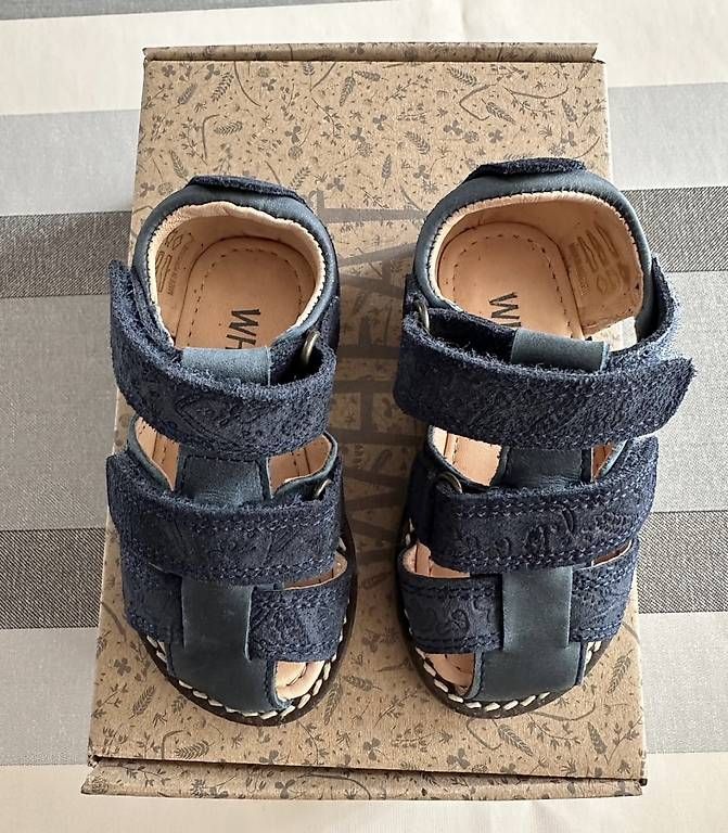 Wheat Herrenschuhe: Neue Ledersandalen von Wheat / Gr. 20 – Neu und originalverpackt aus Wynau von marif23
