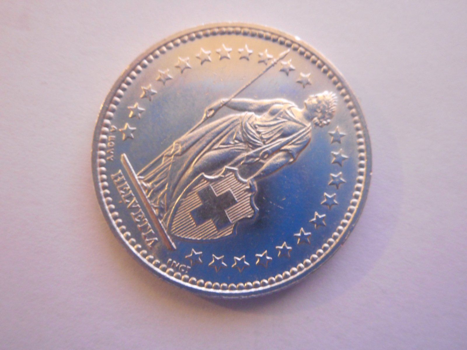 Tutti le monete: 2 Fr. 1928 silber -unz / stgl – Nuovo (secondo la descrizione) da Kriegstetten venduto da pizlad2010 4