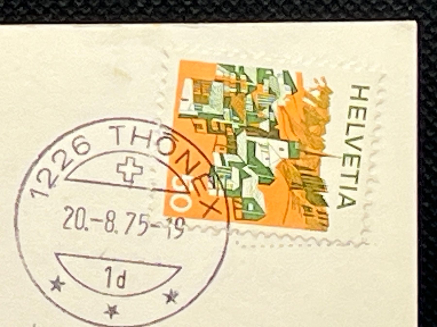 Ansichtskarten: Souvenir de Genève – Gebraucht aus Widnau von Brusi9 1
