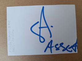 Assefa Mezgebu -  original Autogramm - Olympia Bronze