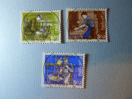 1993 - 1994 SATZ ET  VOLLSTEMPEL Mensch und Beruf 3 852-854