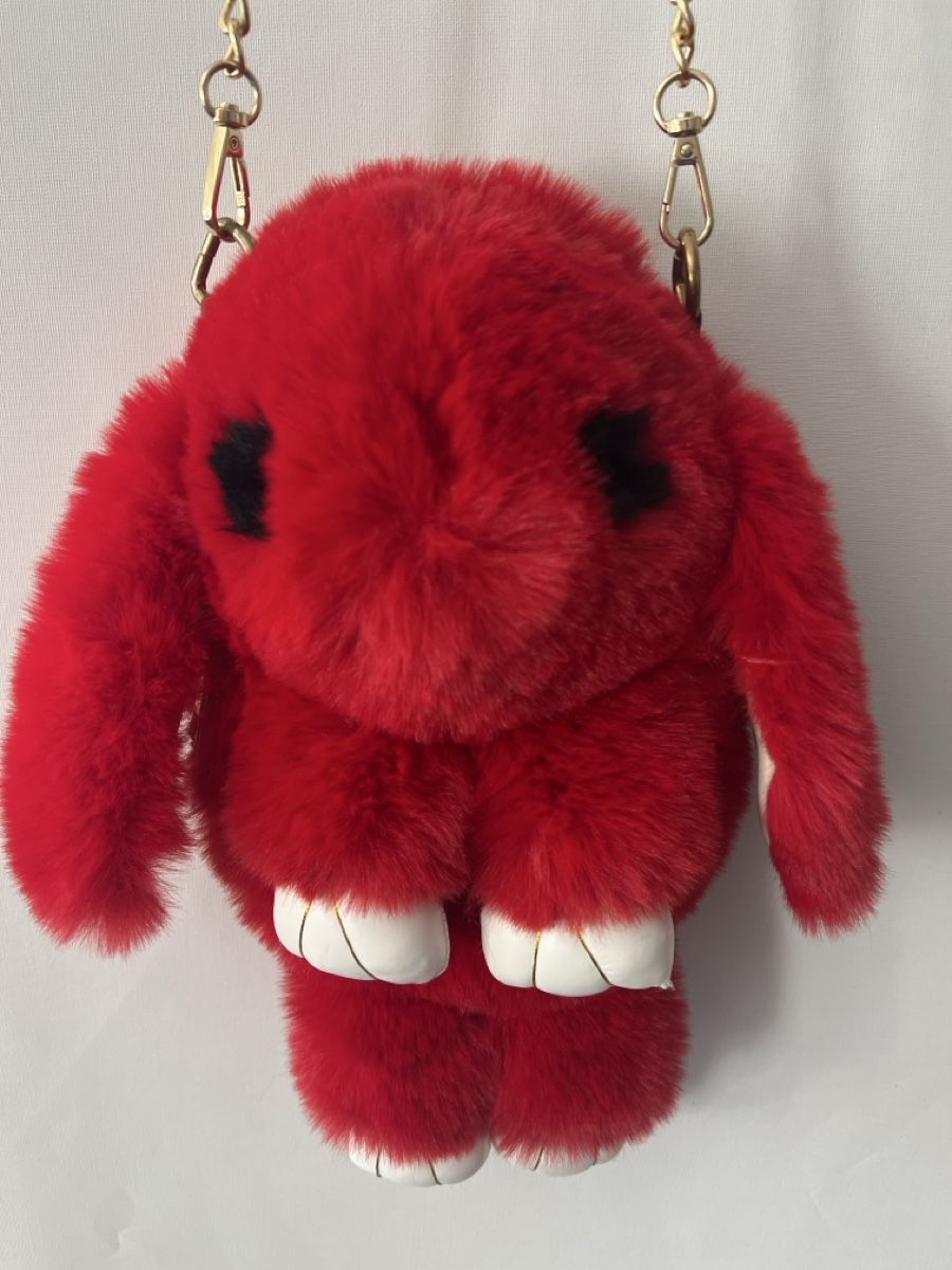 Kindertaschen: Kinder Wuschel-Tasche rot – Gebraucht aus Oberglatt ZH von ble_75jw 1