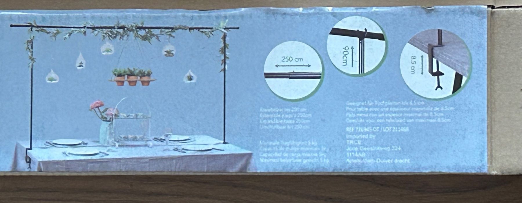 Alle Dekorationen: cooole DEKO-Tischstange – Neu und originalverpackt aus Winterthur von stella67