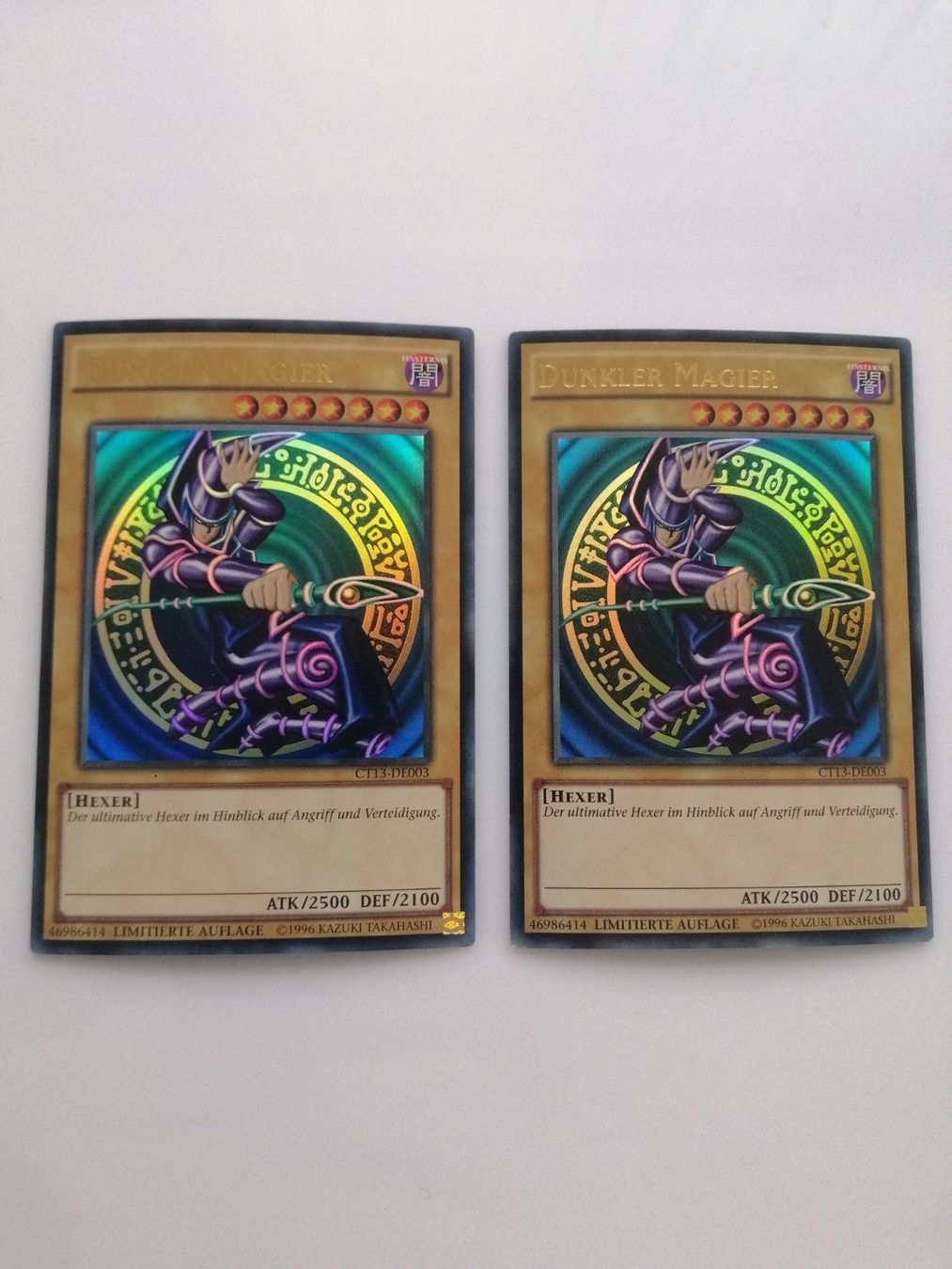 Yugioh Carte collezionabili: Dunkler Magier Ultra-Rare Mint – Nuovo (secondo la descrizione) da Boswil venduto da ShoppingCenterCity 8