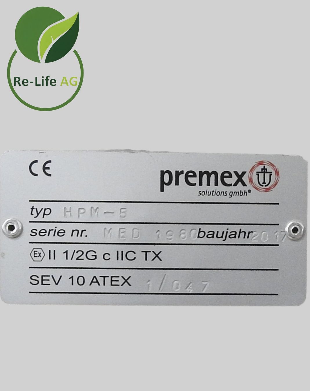 Tutte le macchine: Premex | HPM-5 | Powder Mixer – Usato da Reinach BL venduto da Re-LifeAG_Labor 7