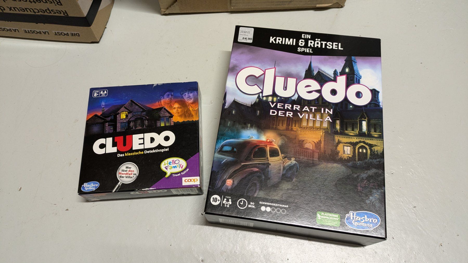 Hasbro Spiele: Cluedo - Verrat in der Villa – Neu (gemäss Beschreibung) aus Staufen von Fleby84
